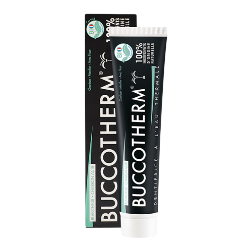 Зубная паста BUCCOTHERM с углем, 75 мл