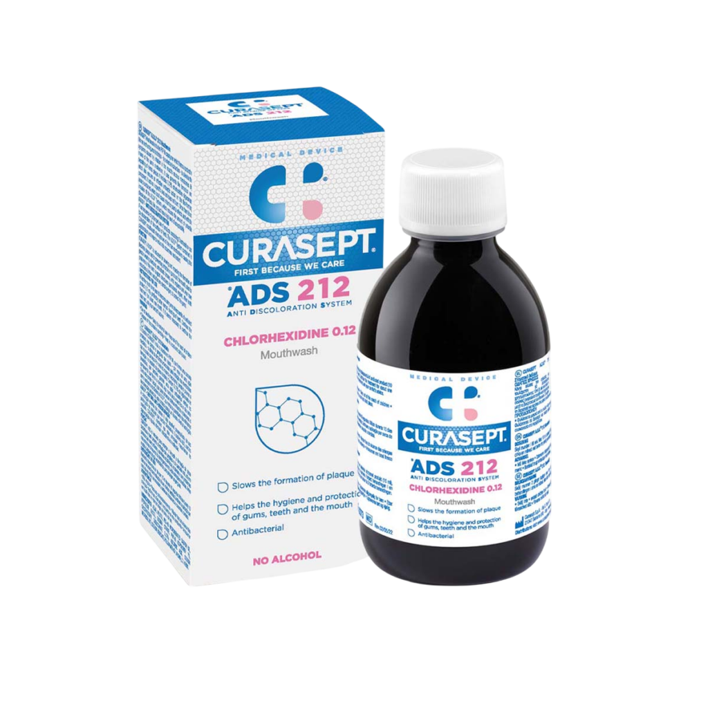 Ополаскиватель Curasept ADS DNA 212 хлоргексидин 0,12%, 200 мл