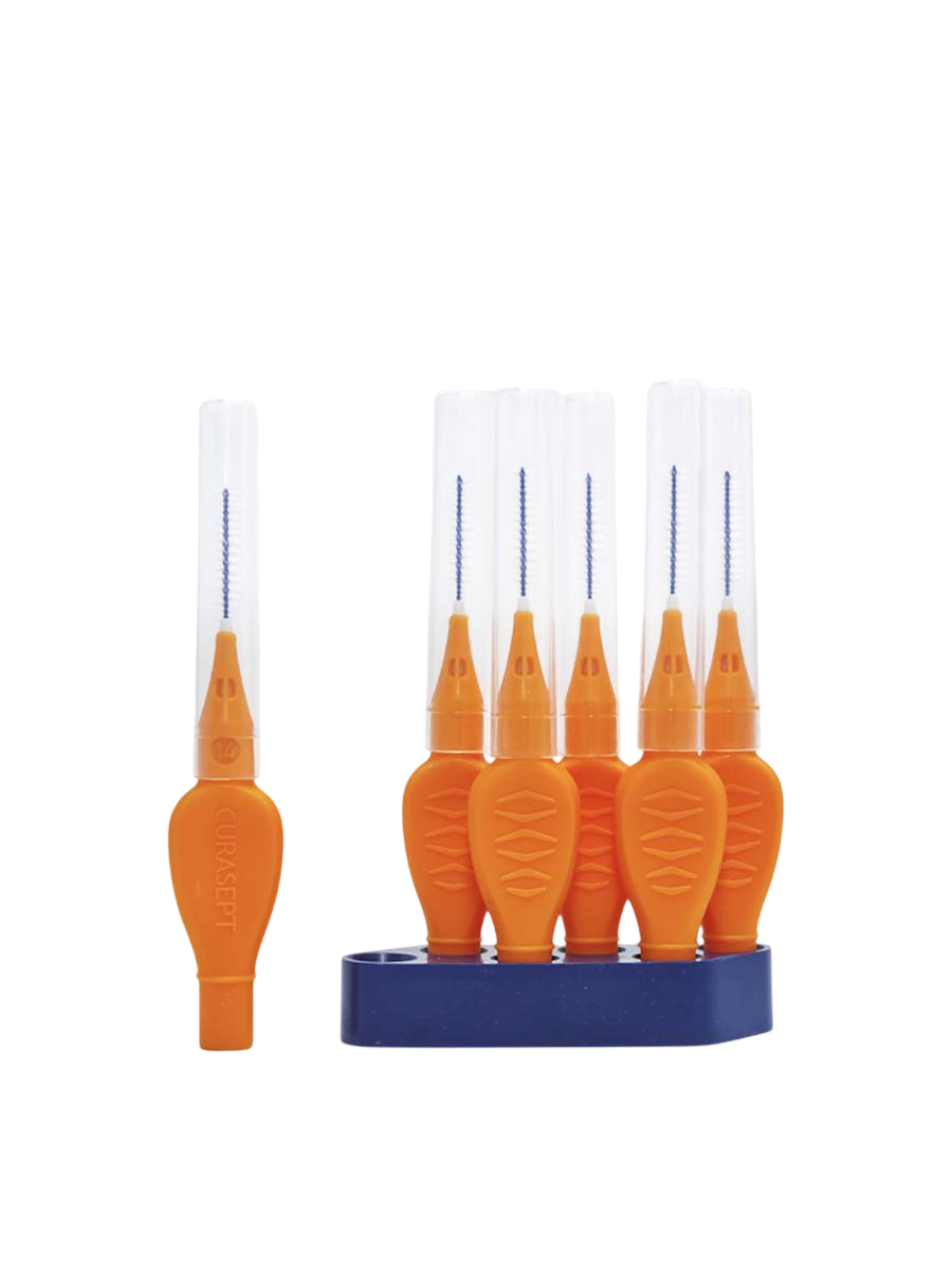 Межзубные ершики Curasept PROXI Treatment T14 оранжевый ISO 4, 1,4мм (6 шт)
