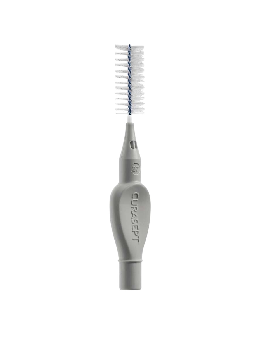 Межзубные ершики Curasept PROXI Treatment T27 серый, ISO 7, 2,7мм (6 шт)