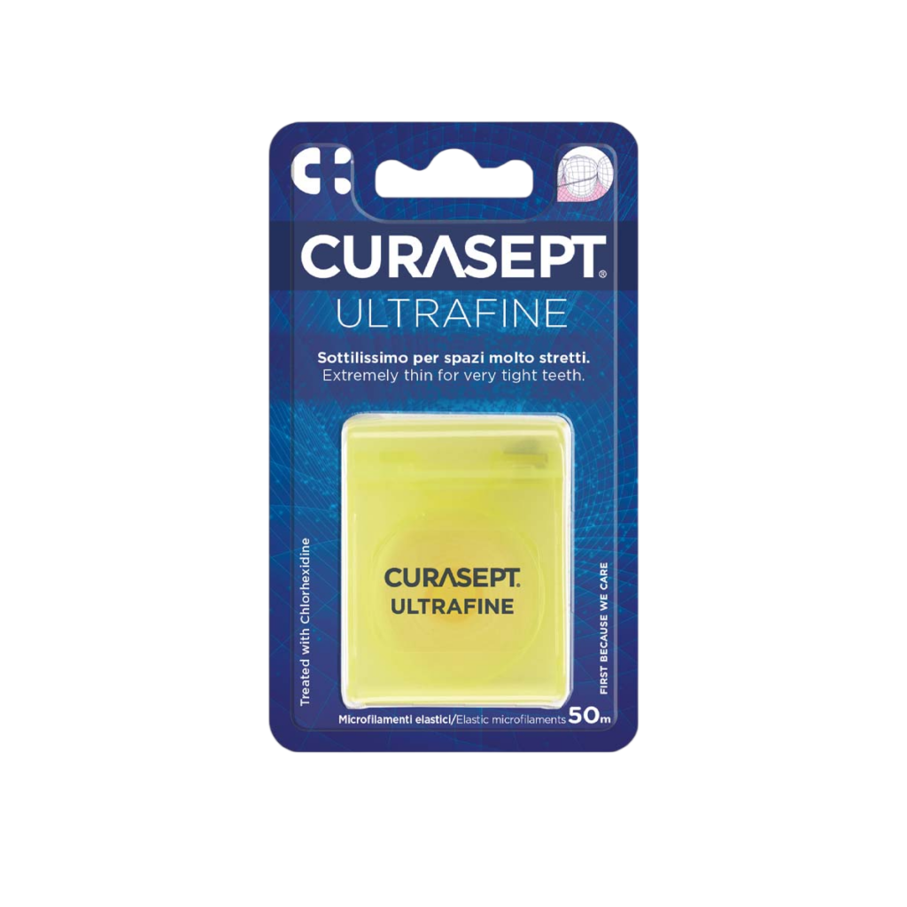 Зубная нить CURASEPT ULTRA FINE ультратонкая 50м