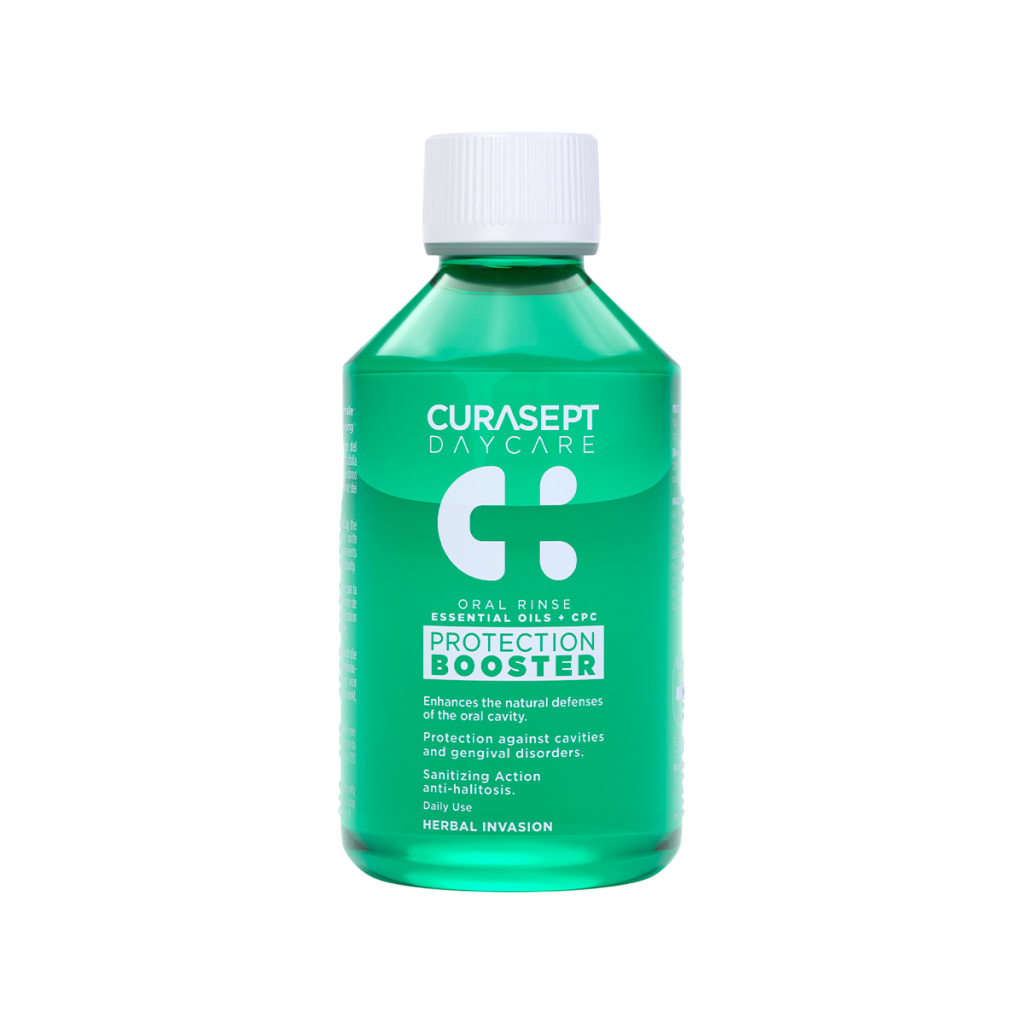 Ополаскиватель для полости рта CURASEPT DAYCARE BOOSTER HERBAL Invasion, 250мл