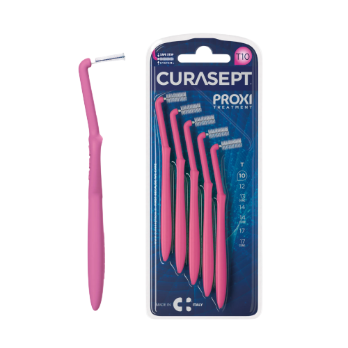 Ершики угловые Curasept PROXI Angle T10 фуксия 5 шт