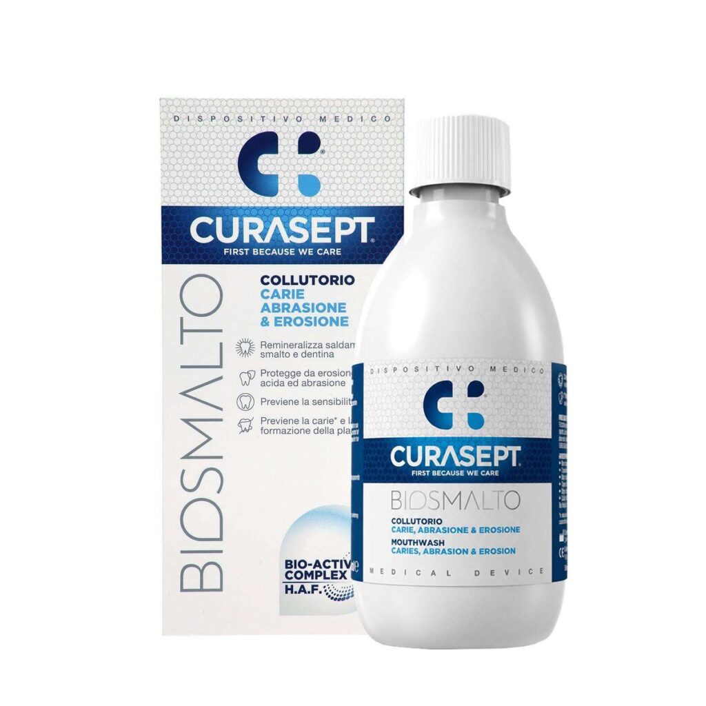 Ополаскиватель для полости рта Curasept Biosmalto Caries, Erosion and Abrasion против кариеса, 300 мл