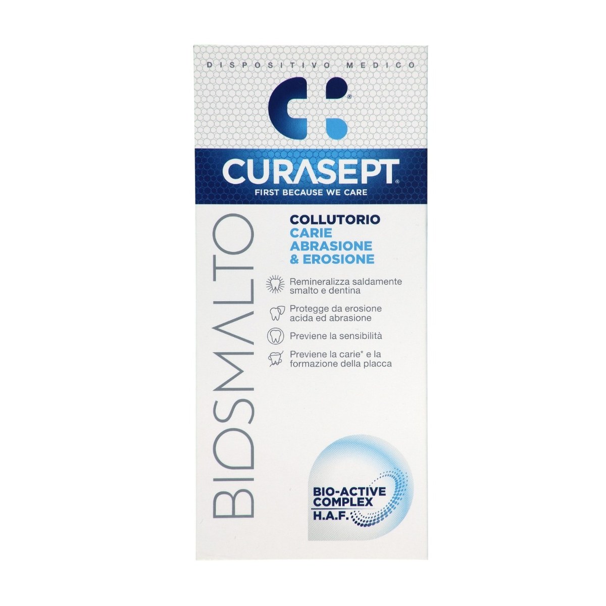 Ополаскиватель для полости рта Curasept Biosmalto Caries, Erosion and Abrasion против кариеса, 300 мл